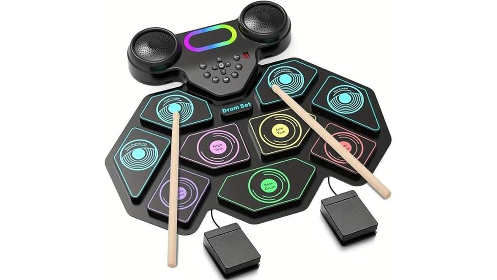 2025 portable 9 pad roll up