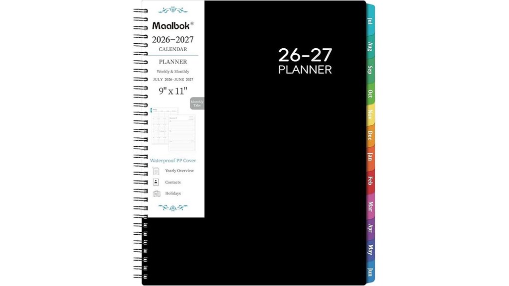 2026 2027 academic weekly planner