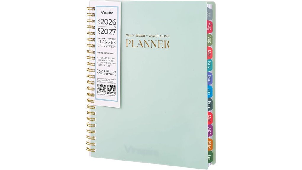 2026 weekly and monthly planner