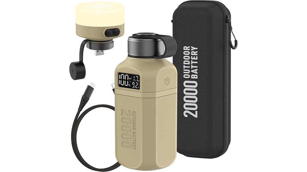 20 000mah rugged usb c lantern