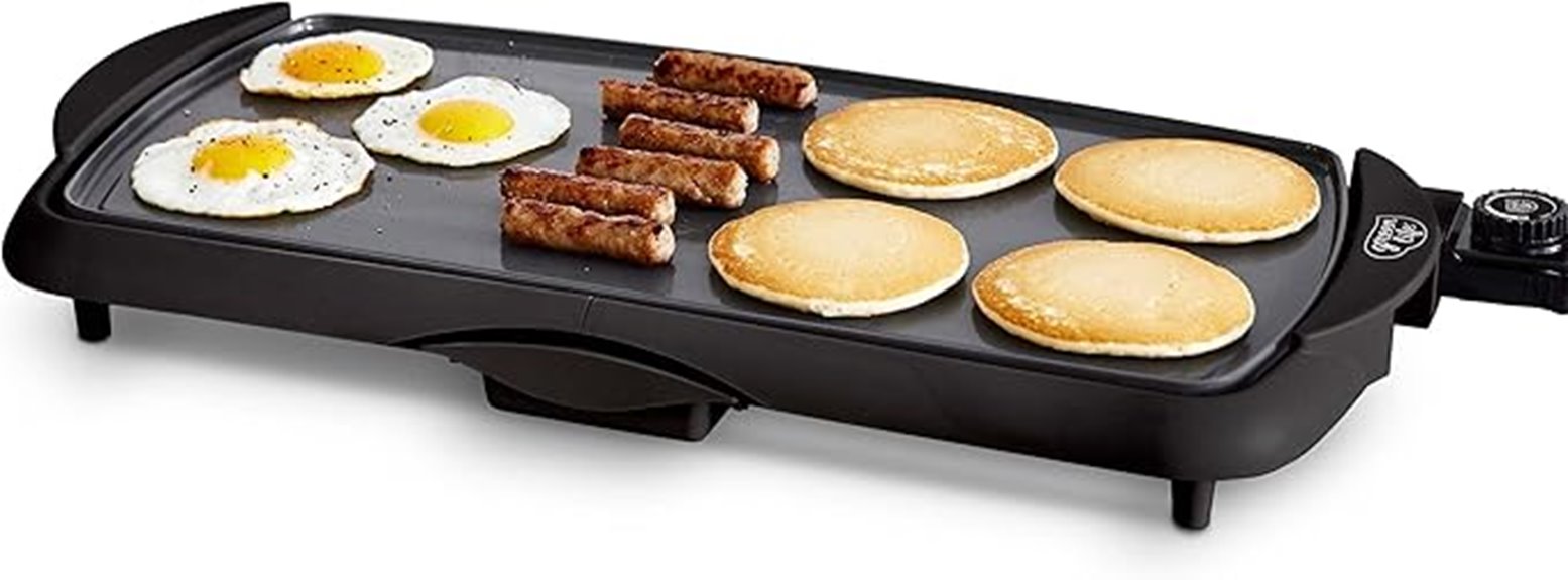 20 inch electric ceramic griddle