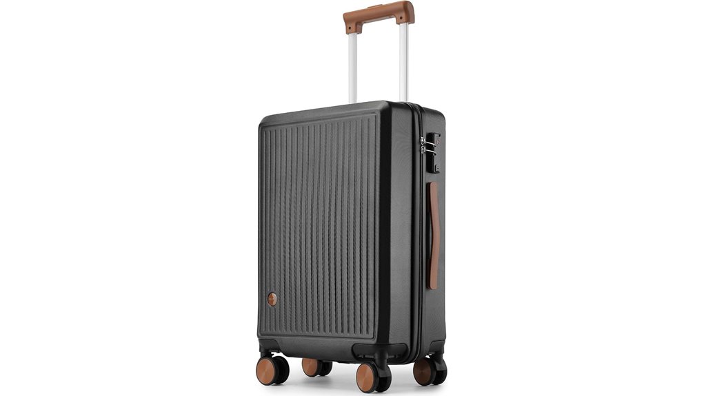 20 inch hardside carry on spinner