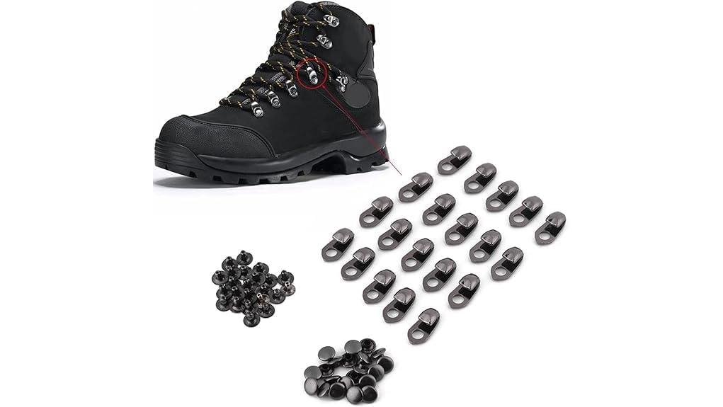 20 piece hiking boot hardware