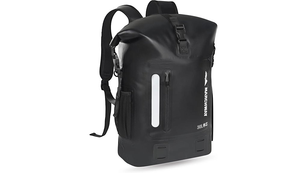 20l roll top waterproof backpack