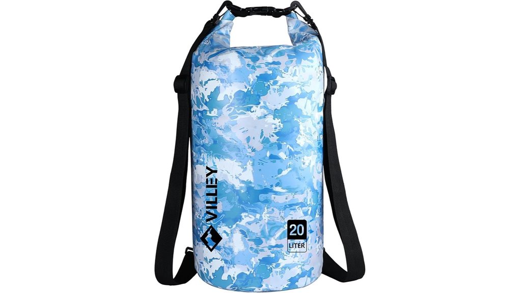 20l waterproof roll top sack
