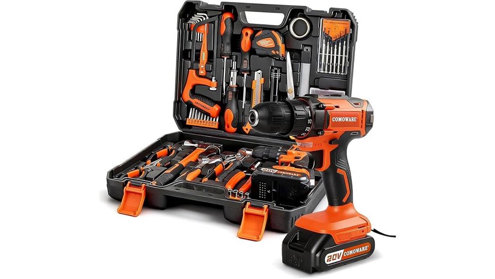 20v cordless drill kit