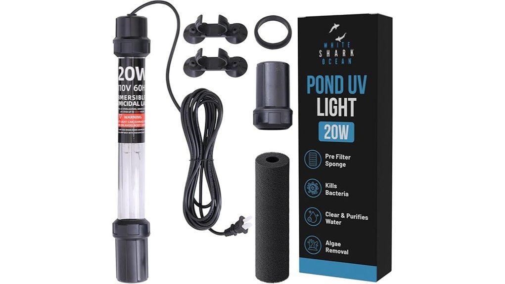 20w ultraviolet clarifier unit