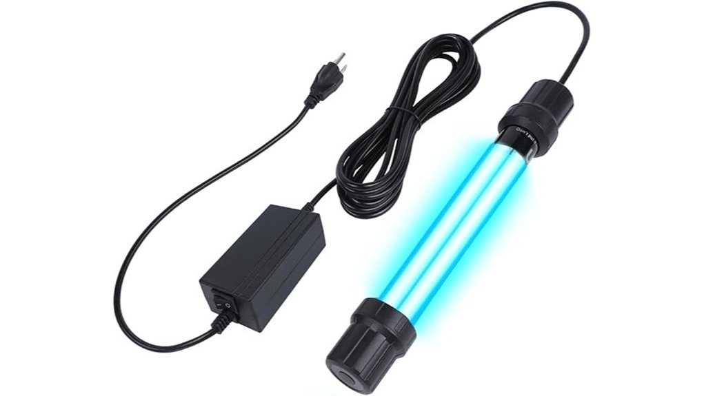 20w uv c submersible sterilizer lamp