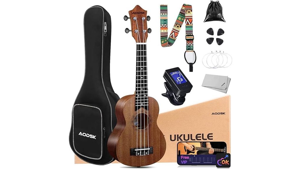 21 inch soprano ukulele kit