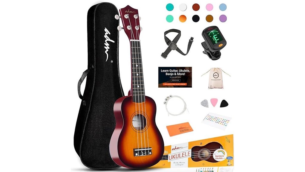 21 inch sunset ukulele kit