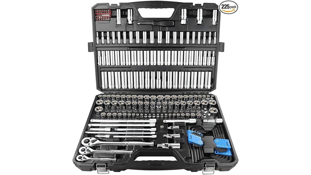 225 piece mechanic socket set
