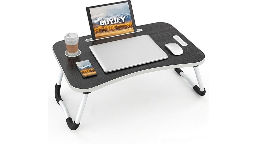 23 inch folding wood lapdesk