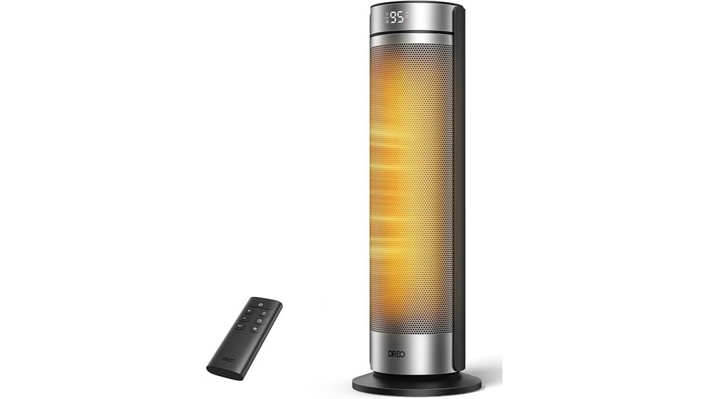 23 inch ptc tower heater