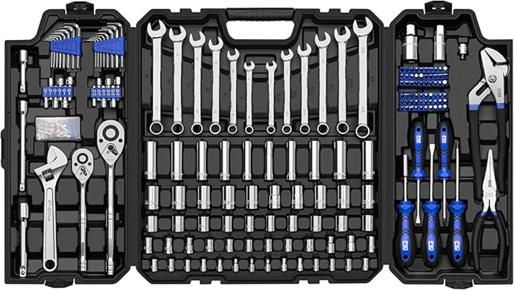 240 piece mechanics toolset
