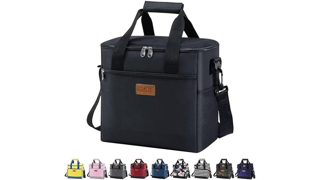 24 can collapsible insulated tote