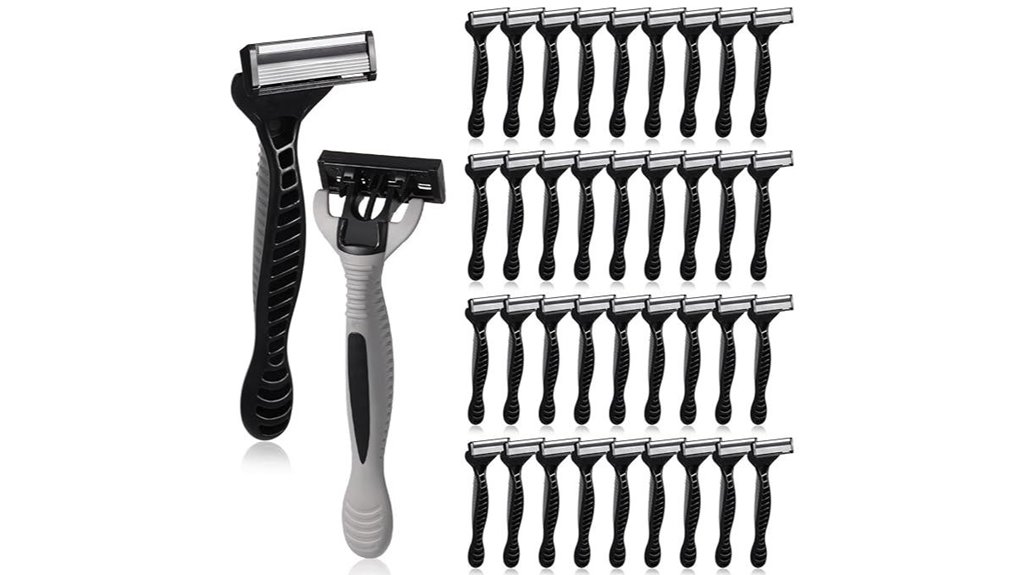 24 pack five blade sensitive razors