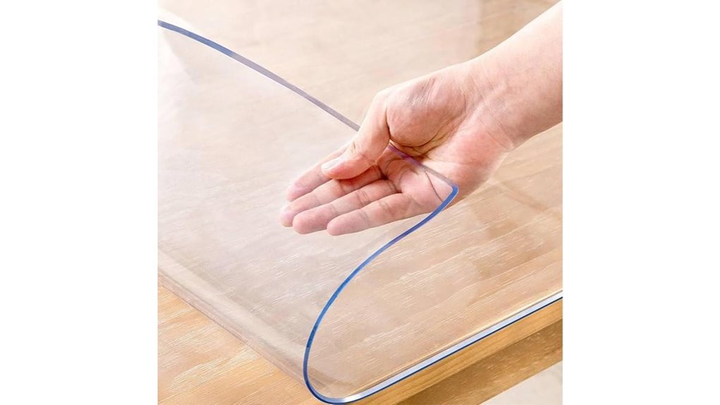 24x48 inch 2mm clear waterproof