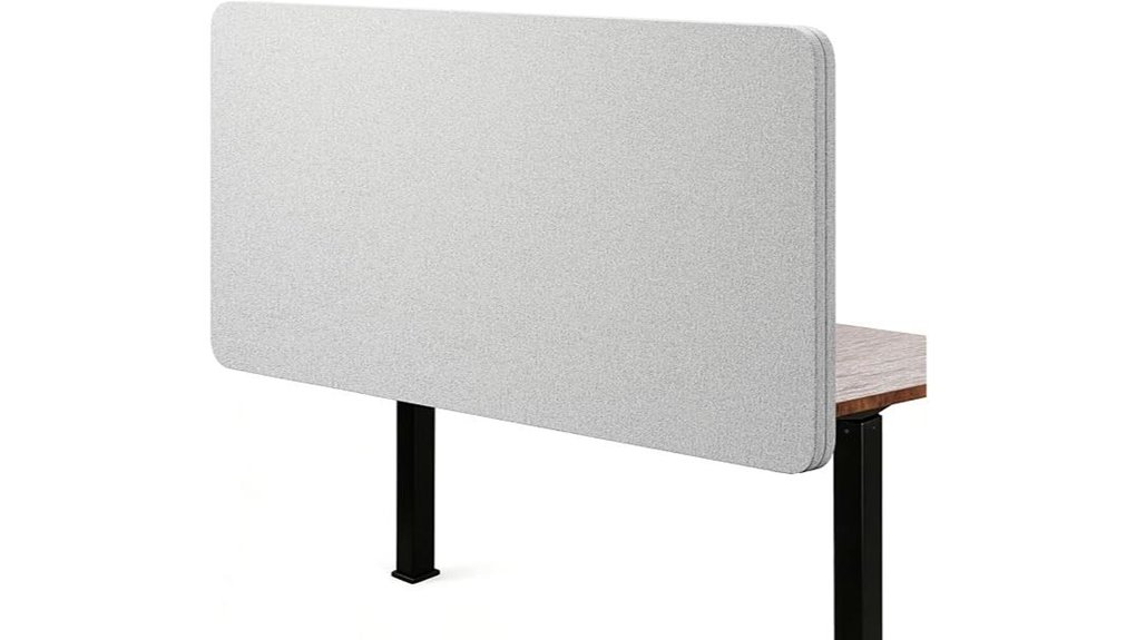 24x60 inch acoustic desk divider