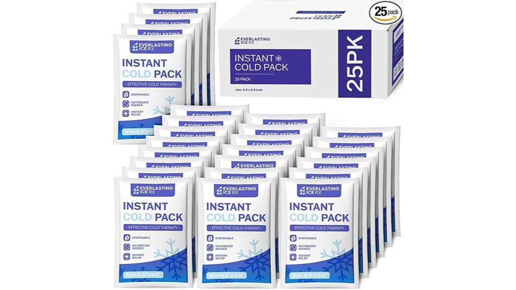 25 pack instant cold packs