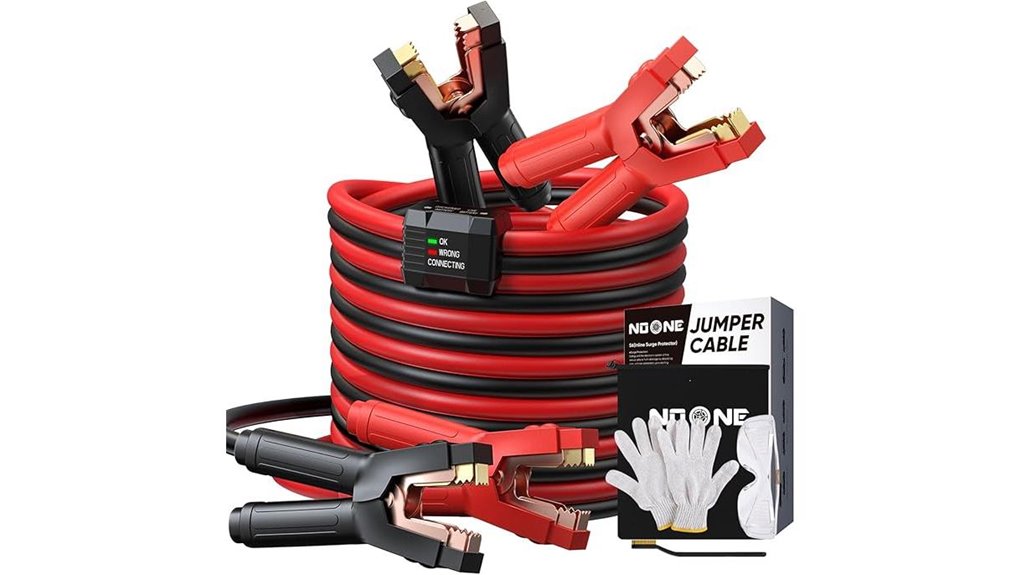 25ft 1000a heavy duty jumper