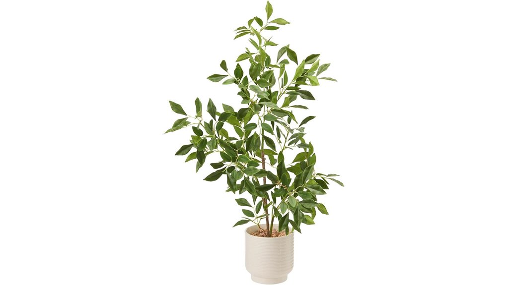27 inch faux ficus tree