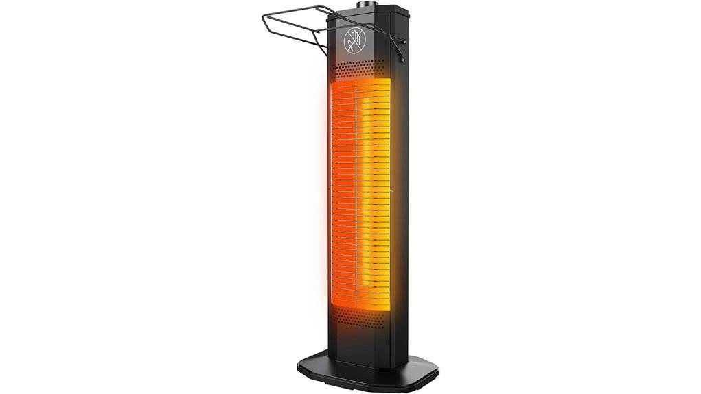 27 inch outdoor infrared patio heater