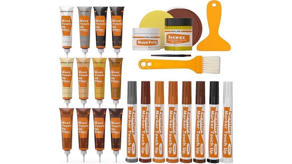 28 piece wood repair kit