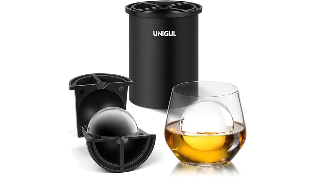 2 5 inch stainless steel iceball maker