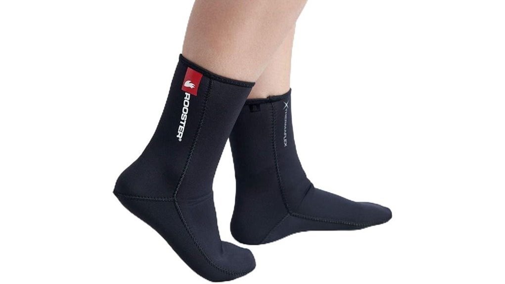 2 5mm neoprene rooster wet socks