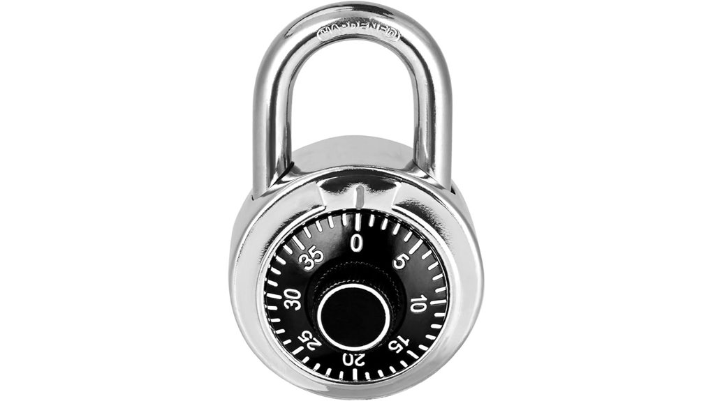 2 combination gym locker padlock