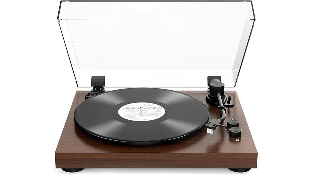 2 speed bluetooth vinyl turntable