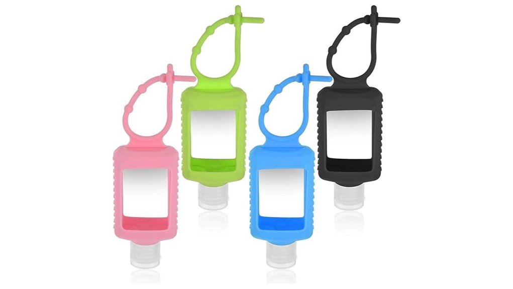 2oz travel hand sanitizer keychain