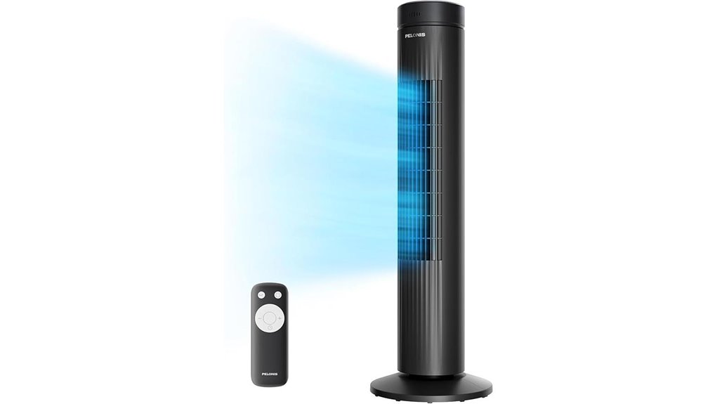 30 inch oscillating tower fan