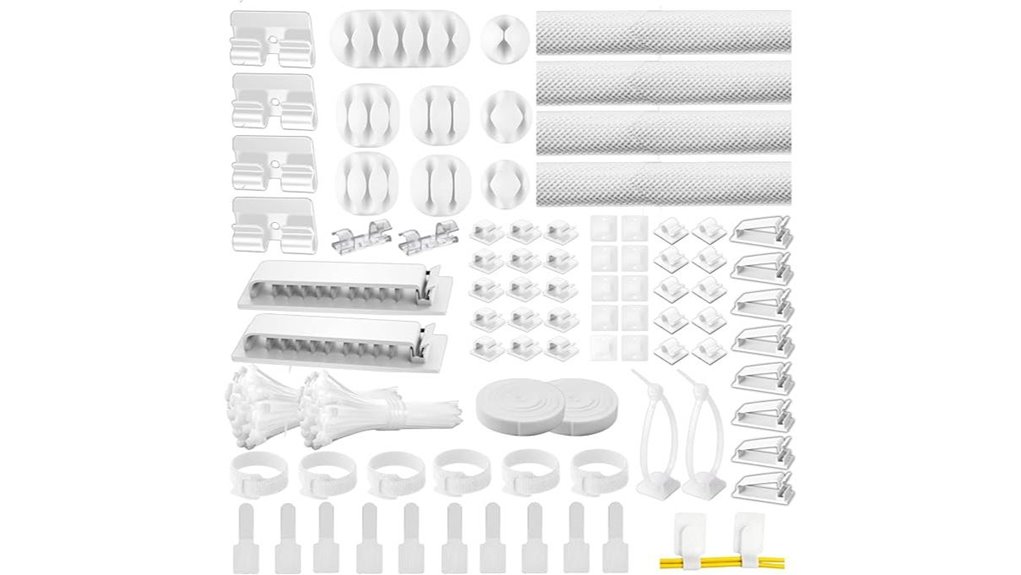 313 piece cable management kit