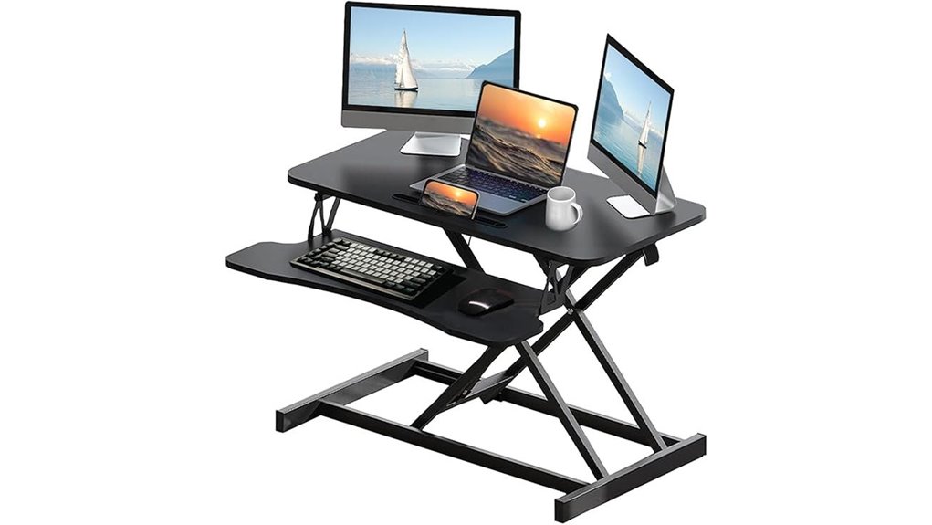 32 inch adjustable standing converter