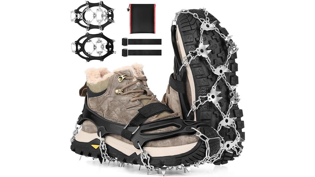 32 spike stainless steel crampons