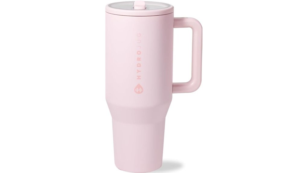 32oz pink sand insulated