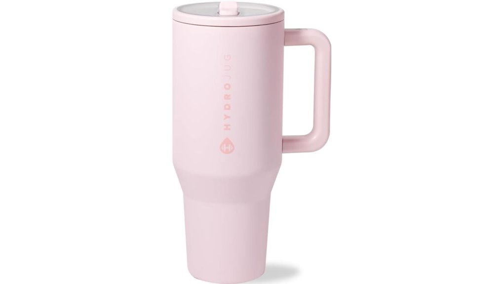 32oz pink sand insulated