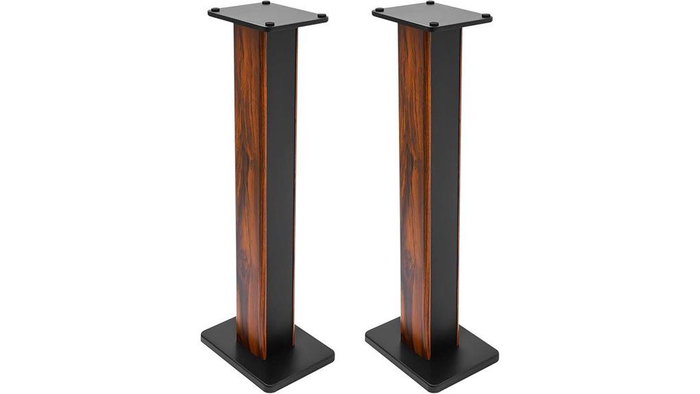 34 inch bookshelf speaker stands