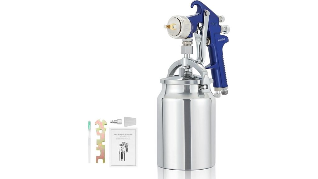 34oz hvlp siphon spray gun