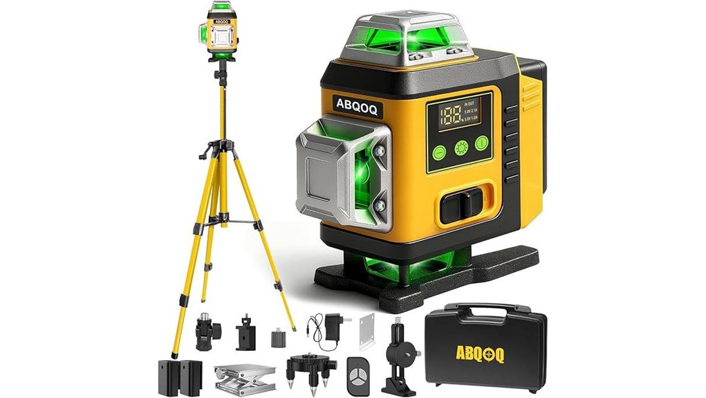 360 degree green laser level