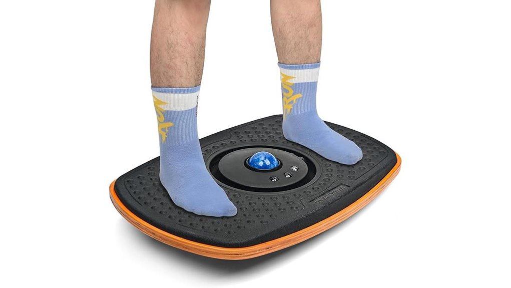 360 marble wooden balance rocker