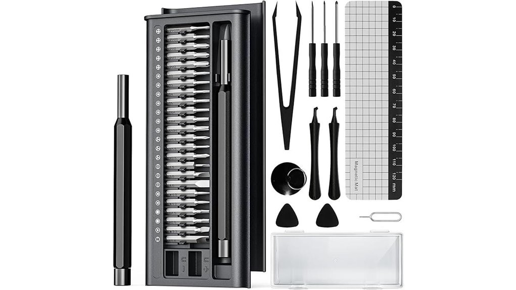38 piece precision magnetic screwdriver kit