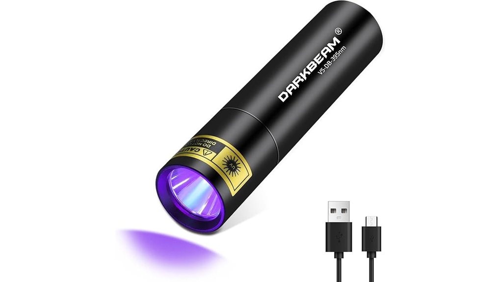 395nm usb c rechargeable blacklight