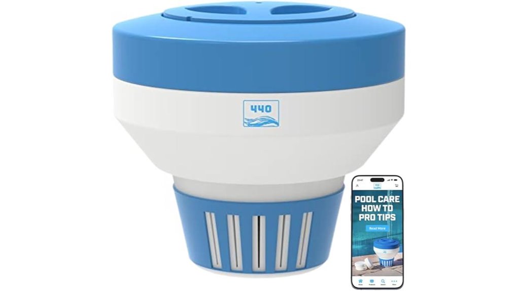 3 inch pool chlorine floater