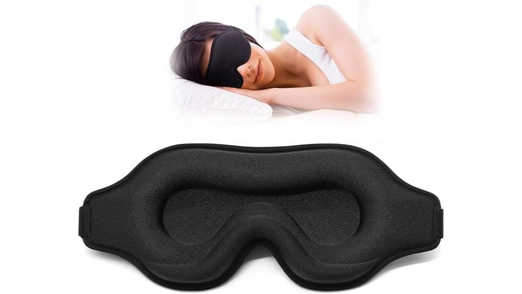 3d contoured eye mask