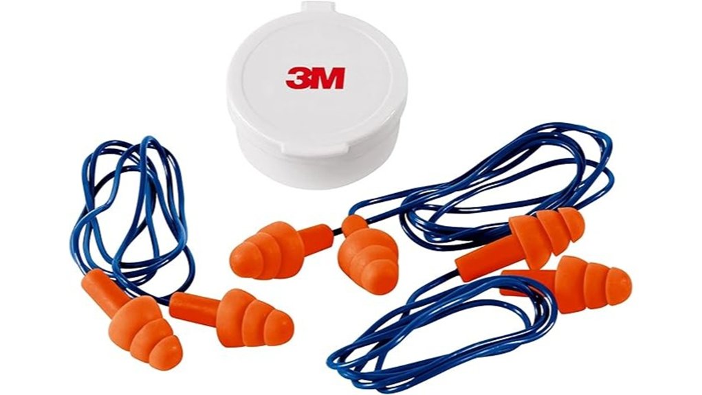 3m reusable corded earplugs