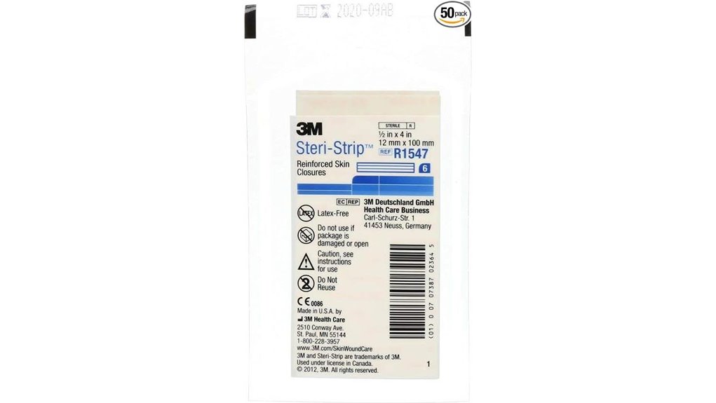 3m steri strip elastic skin closures