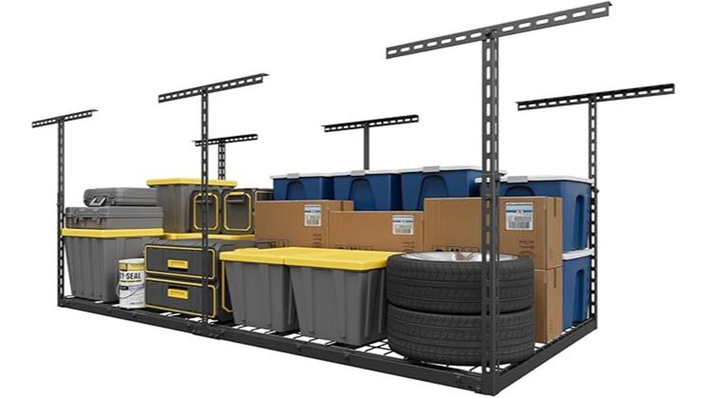 3x6ft heavy duty overhead rack