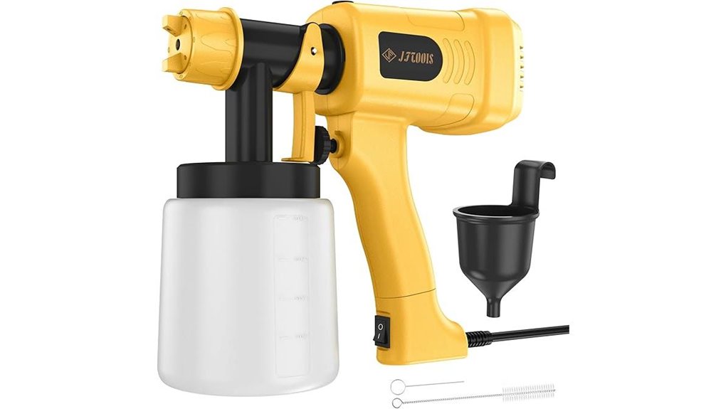 400w hvlp adjustable spray patterns